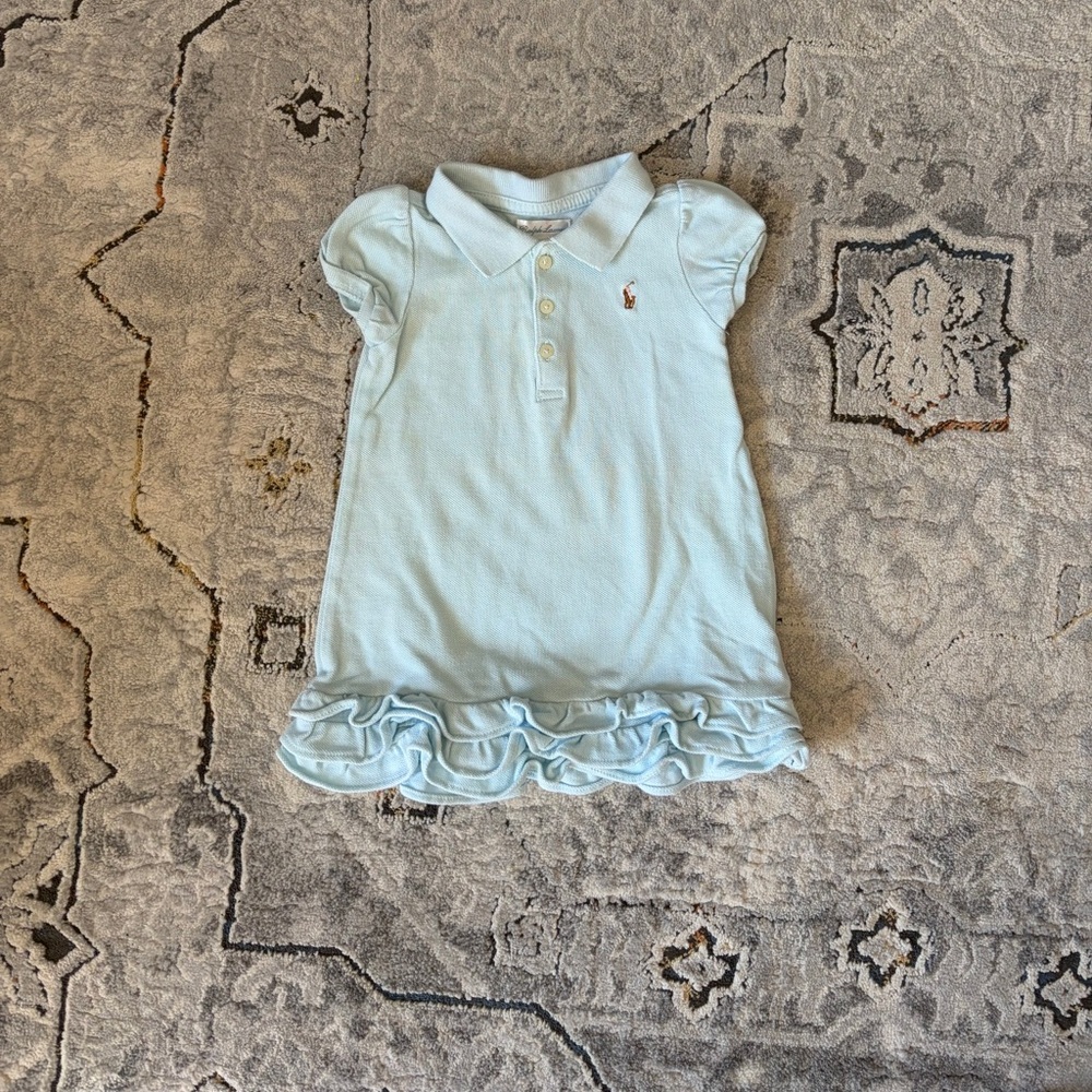 Ralph Lauren dress/bubble romper bundle, 9 months - Picture 4 of 5